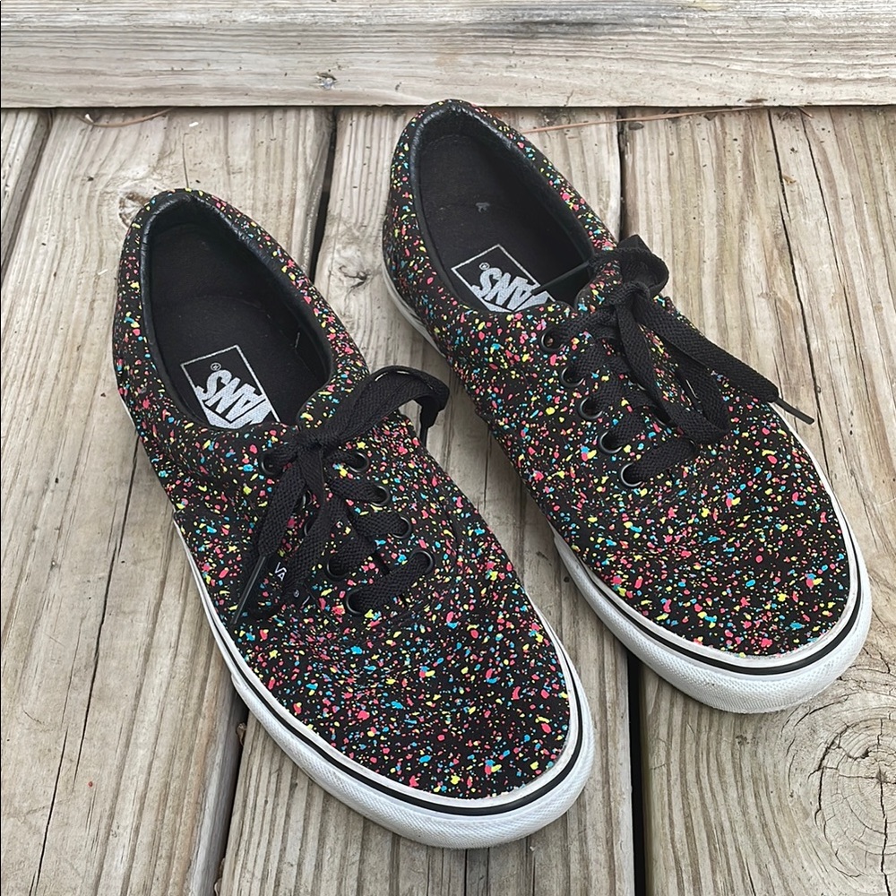 Vans Era “Overspray” Paint Splatter Sneakers Women’s 10.5 / Men’s 9